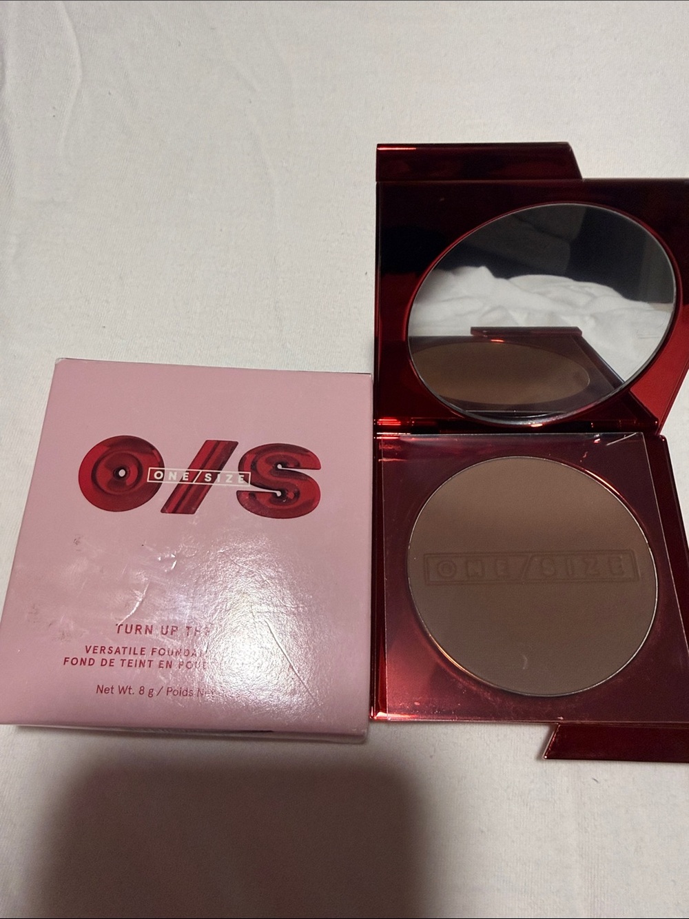 ONE/SIZE Turn Up The Heat Bronzer & Contour Compact - Brown